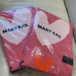 COPY - Mary Kay Pink and Orange Heart towel